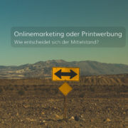 Onlinemarketing vs. Print: Zahlen des Mittelstandes