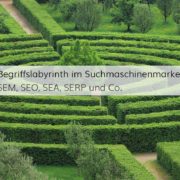 Suchmaschinenmarketing mit SEA und SEO als wichtigste Disziplinen des Onlinemarketings