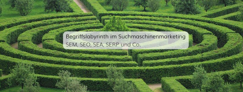 Suchmaschinenmarketing mit SEA und SEO als wichtigste Disziplinen des Onlinemarketings