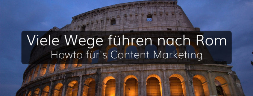 Inhalt, Form und Kanal, entscheidende Eckpunkte im Content Marketing