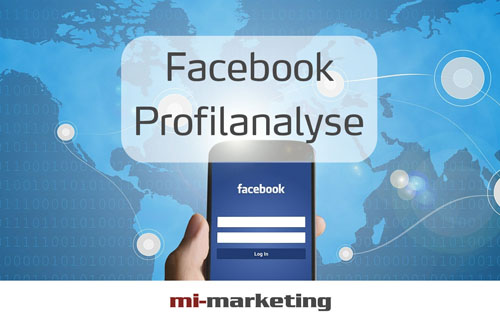 Facebook Profilanalyse von mi-marketing