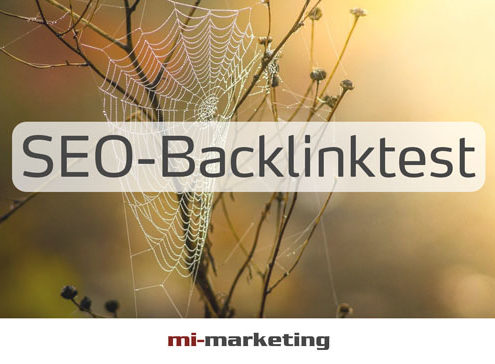 SEO-Backlinktest von mi-marketing