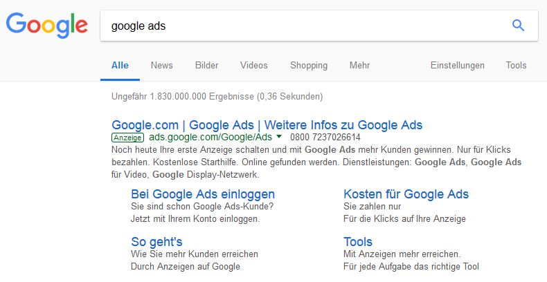 Google AdWords Schulung