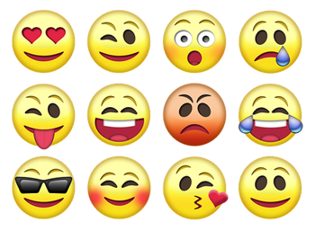 Emojis in der Netzsprache